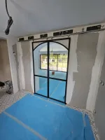 Fabrication sur mesure de porte verrière thermolaqué (4webp