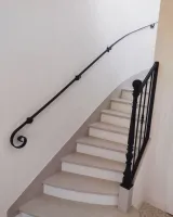 Garde corps et main courante fabriqué sur mesure en acier forgé au Teich (2webp